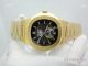 Copy Patek Philippe Nautilus Annual Calendar Moonphase Watch Yellow Gold 41mm (7)_th.jpg